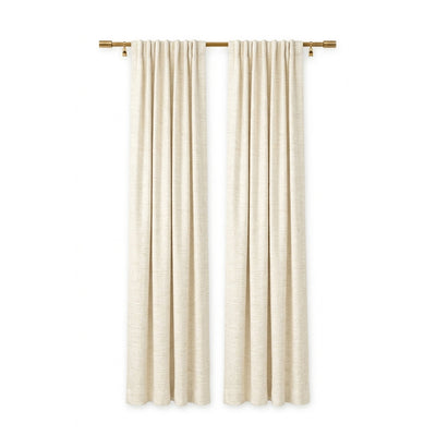 Eggshell Luxury Plush Drape - Secondary image