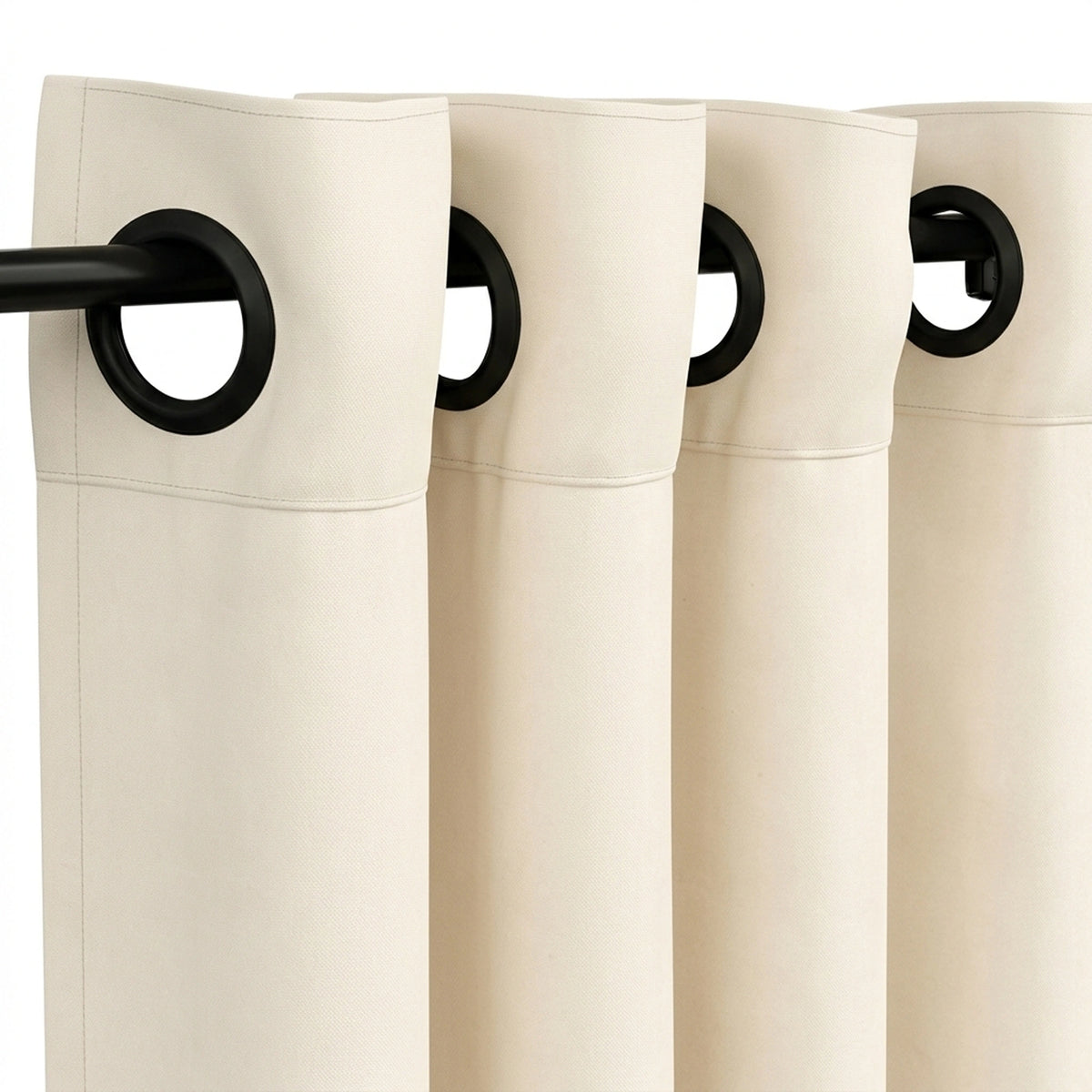 Eggshell Luxury Plush Drape - view 4