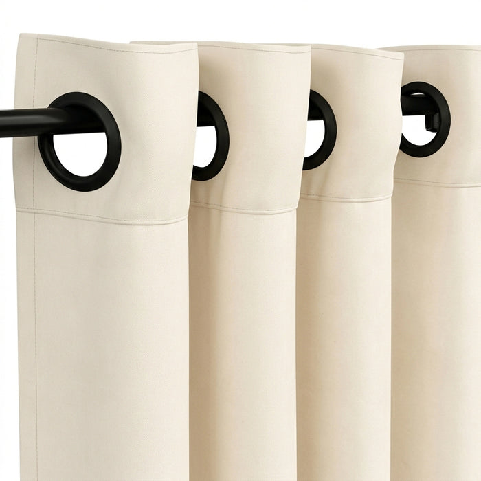Eggshell Luxury Plush Drape
