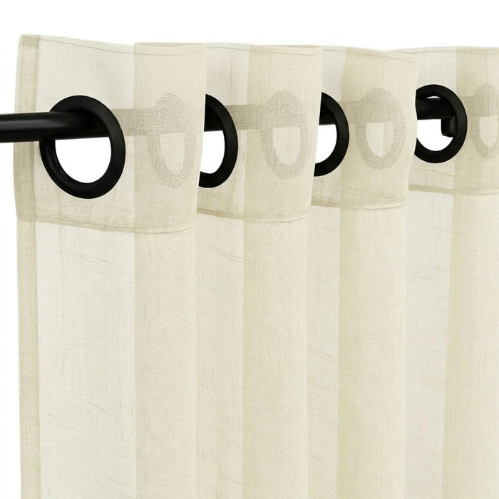 Custom Fawn Absolute Sheer Curtain