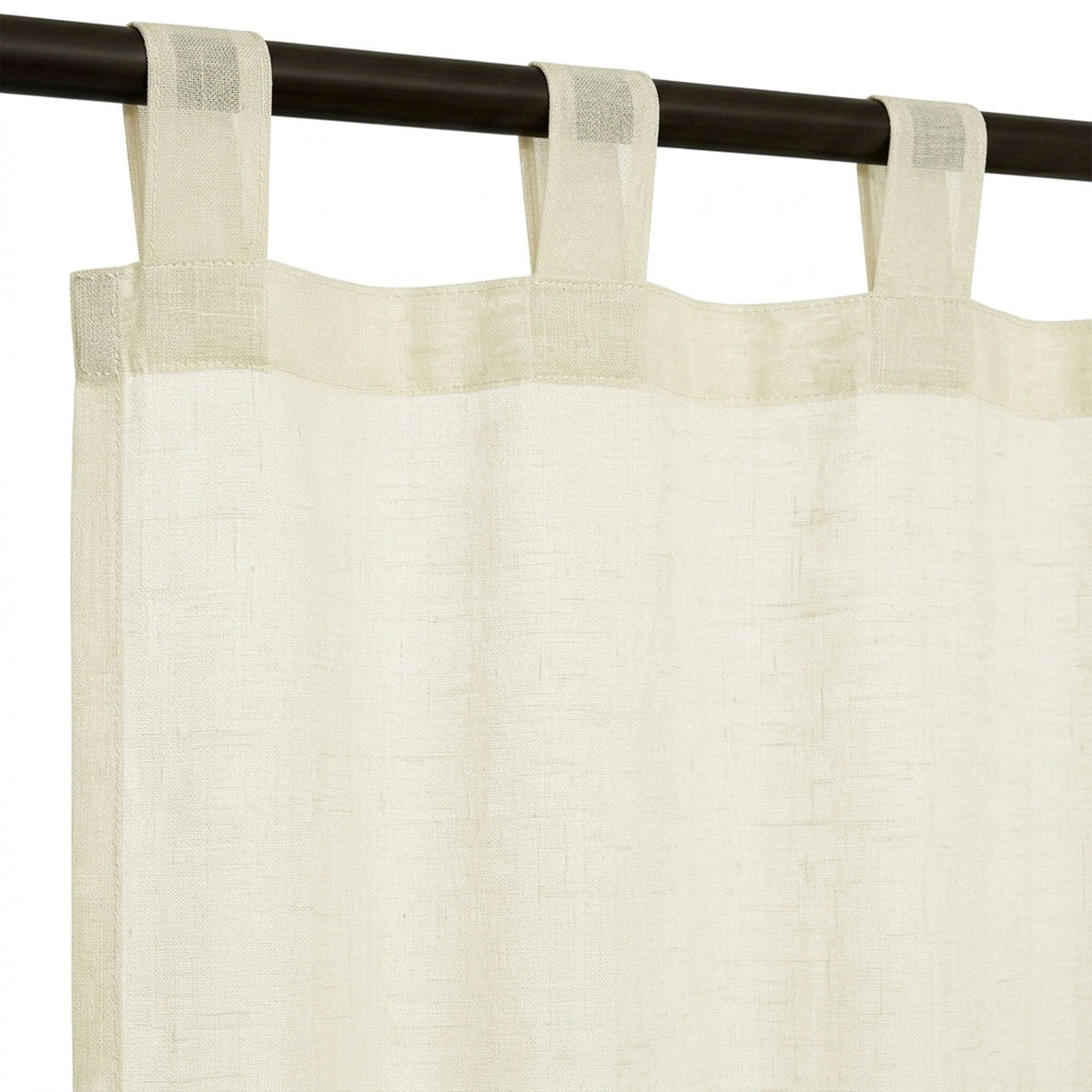 Custom Fawn Absolute Sheer Curtain - view 5