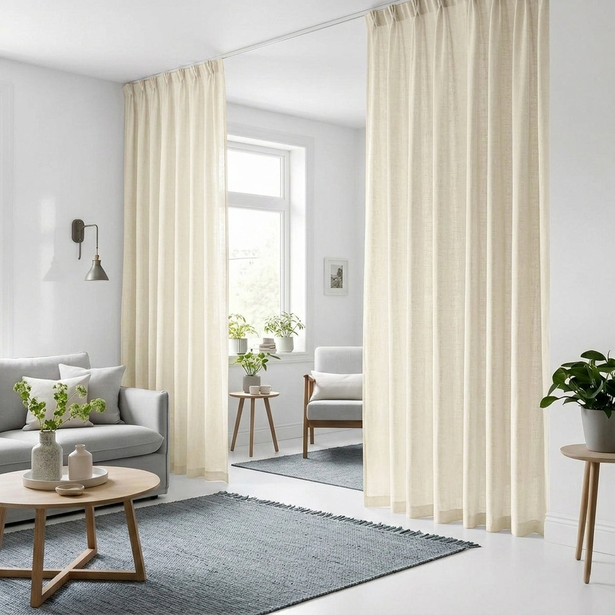 Custom Fawn Absolute Sheer Curtain
