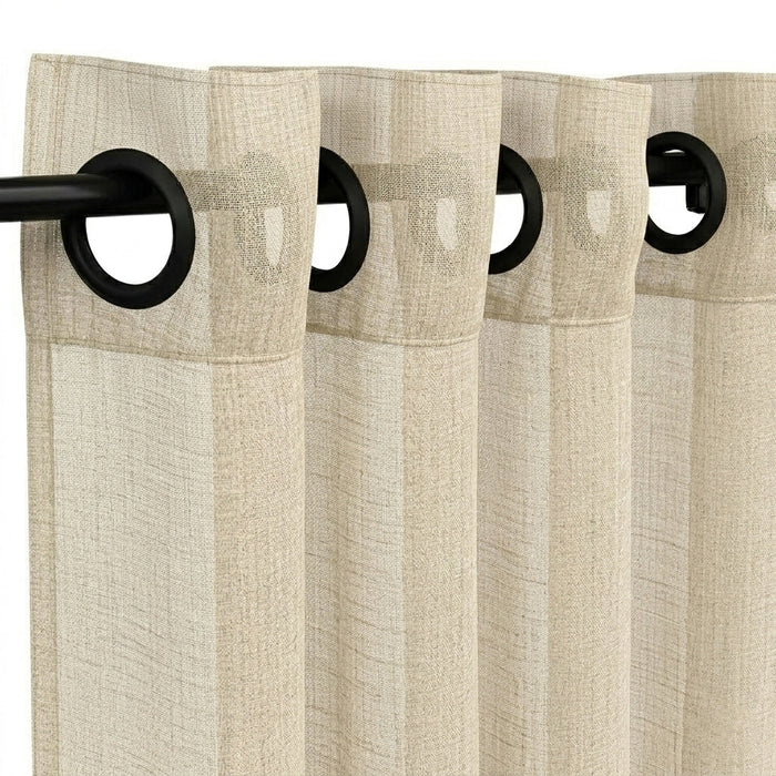 Custom Fawn Softlight Curtain
