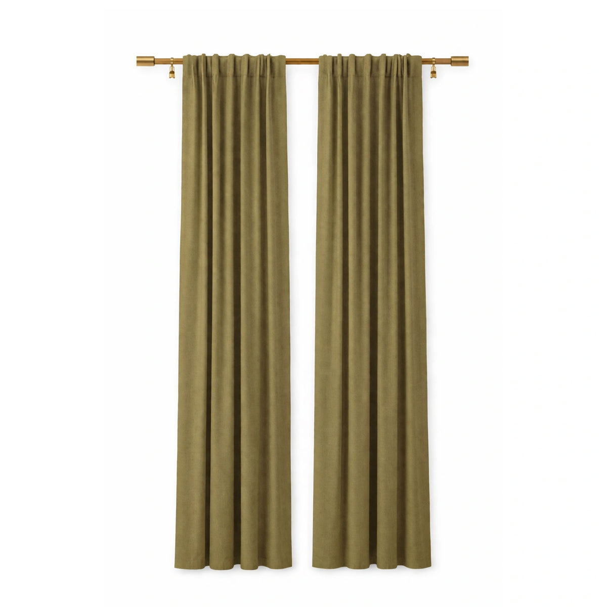 Fern Luxury Plush Drape - view 2