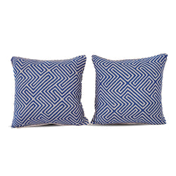 20x20 Pillow Cover in Blue Sky Fabric