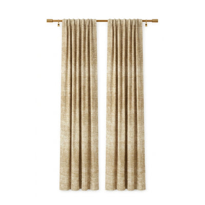 Dreamscape Gold Shimmer Curtain - Secondary image