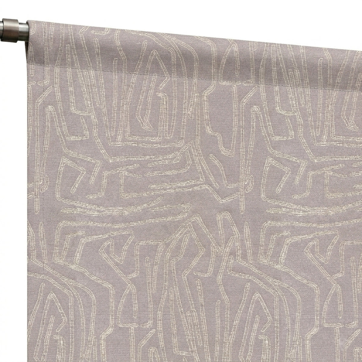 Granite Lineart Jacquard Curtain - view 6