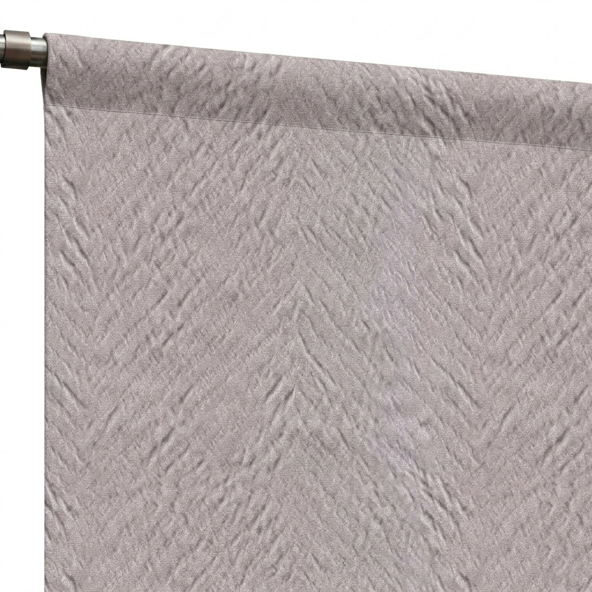 Arrow Grey Textured Curtain - view 6
