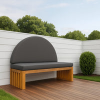 Custom Half Rounded Cushion Cover