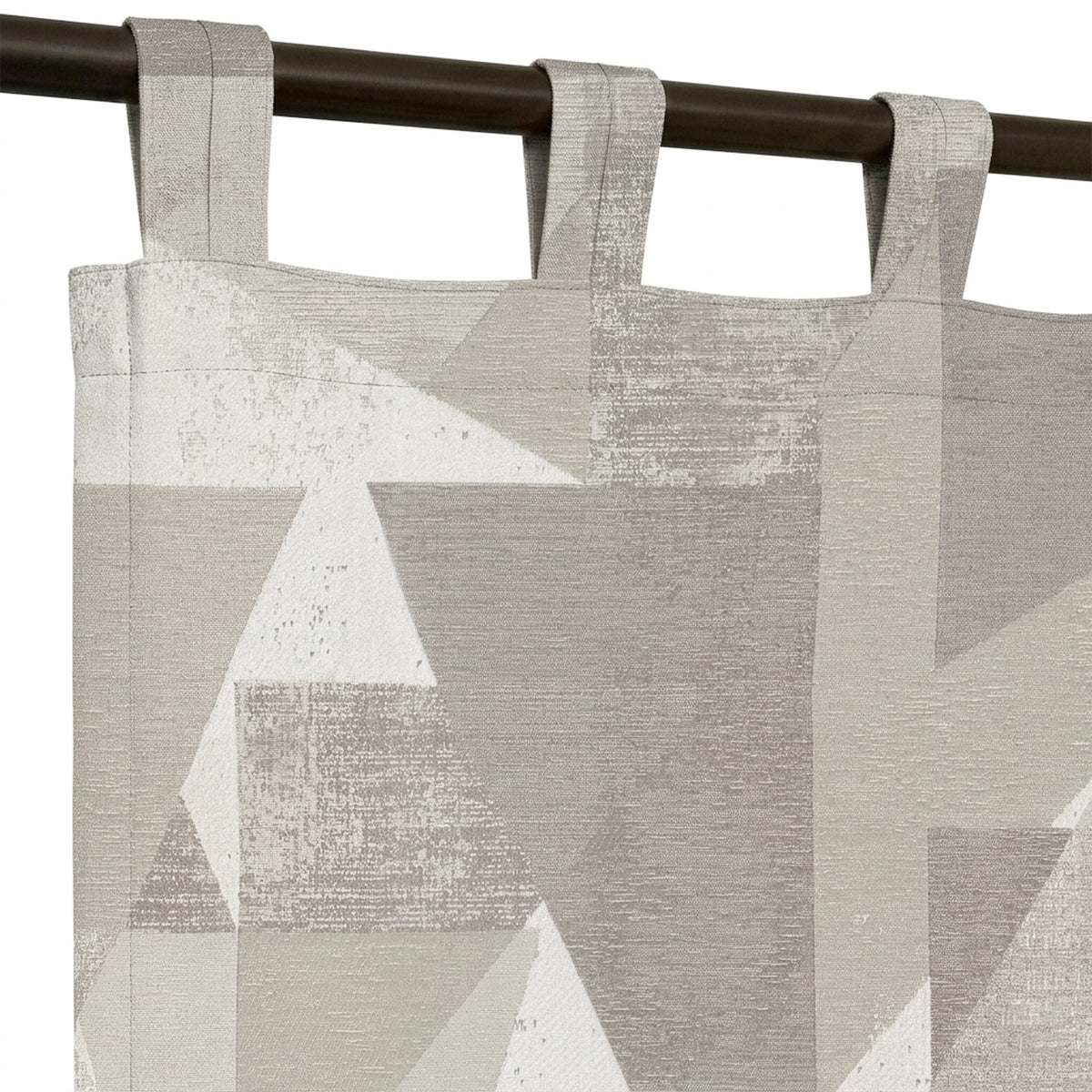 Hemp Hemp-Look Jacquard Curtain - view 5