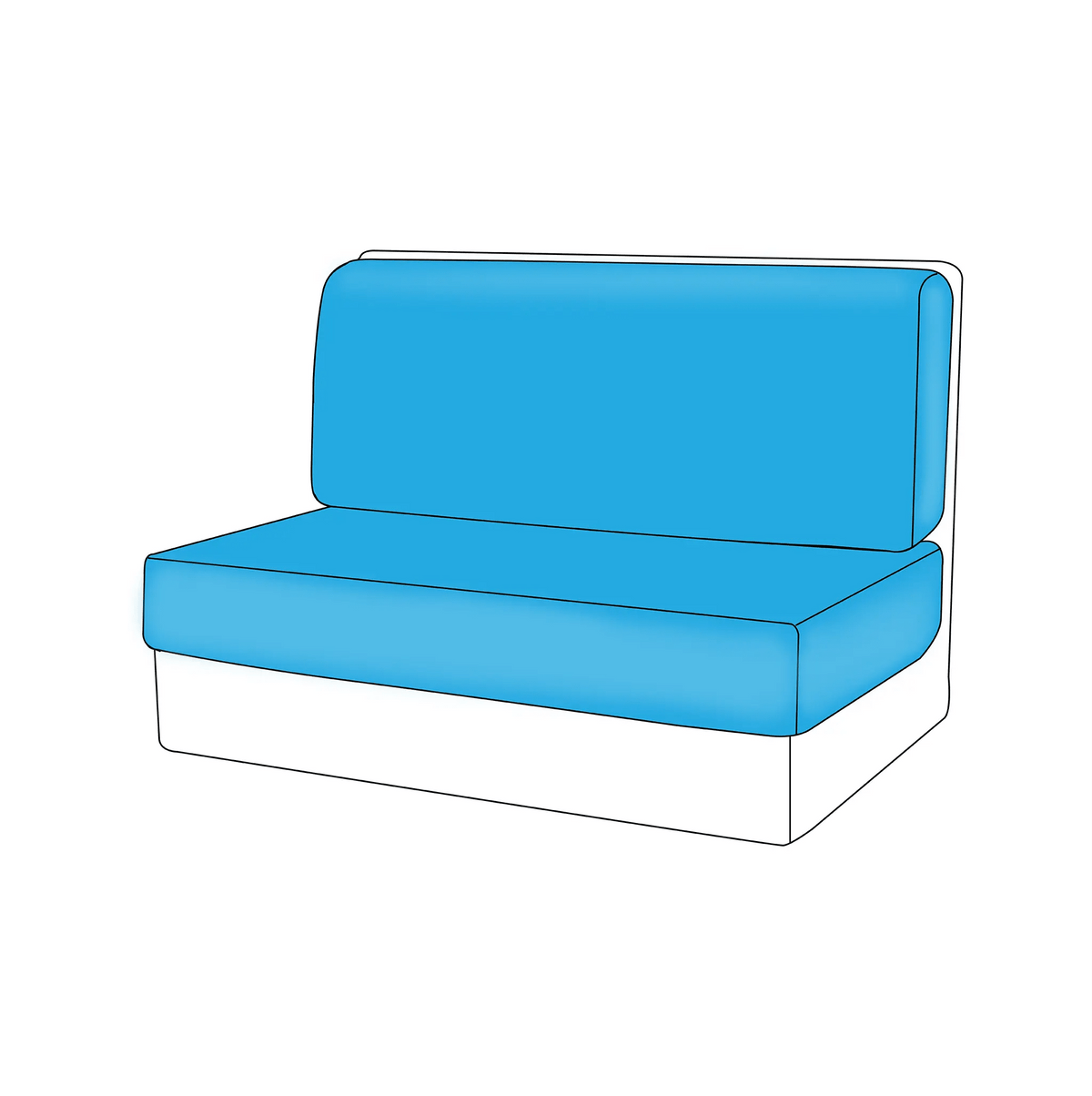 Hinged Chair (Seat and Back) Cushions |  ZIPCushions