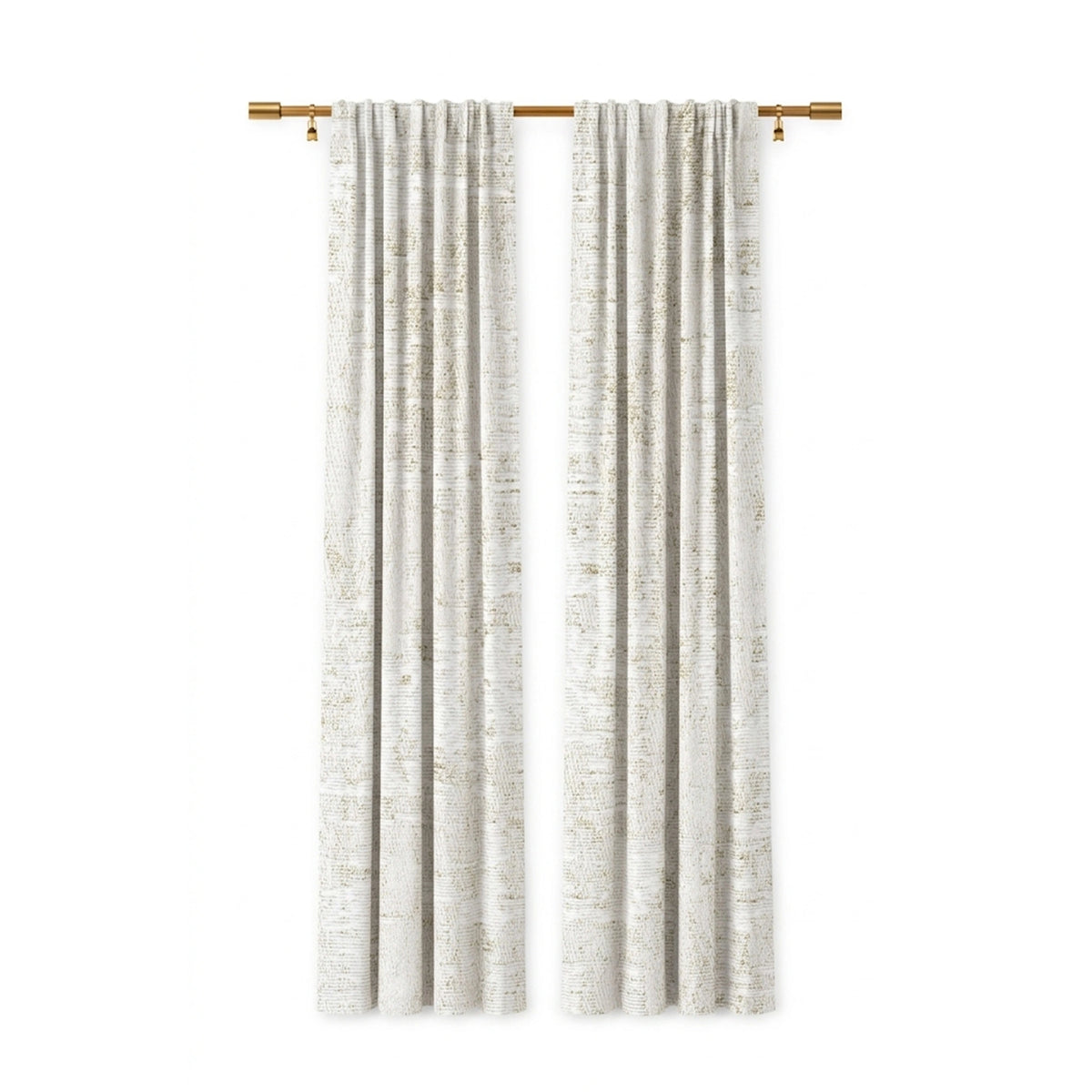 Chinook Ice Textured Curtain - view 2