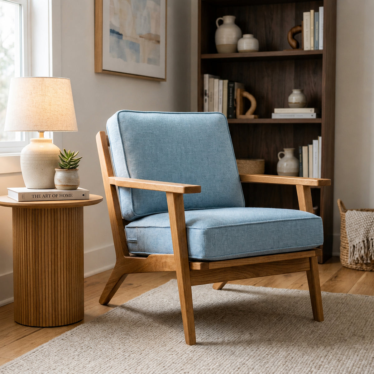 Custom Indoor Hinged Chair Cushions – Seat & Back - view 4