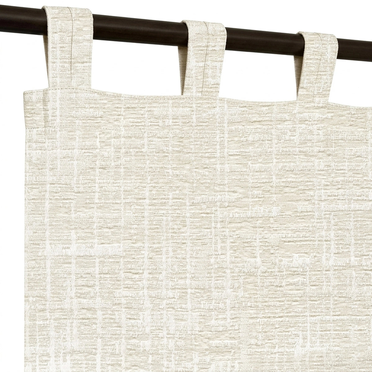 Graphic Ivory Weave Curtain - view 5