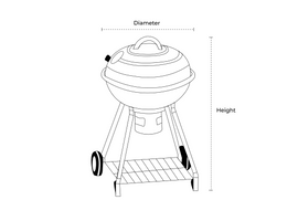 Custom Outdoor Kettle Grill Covers