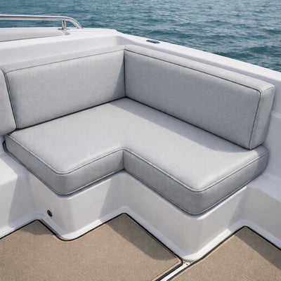 Custom L-Shaped Boat Cushion - alternate view