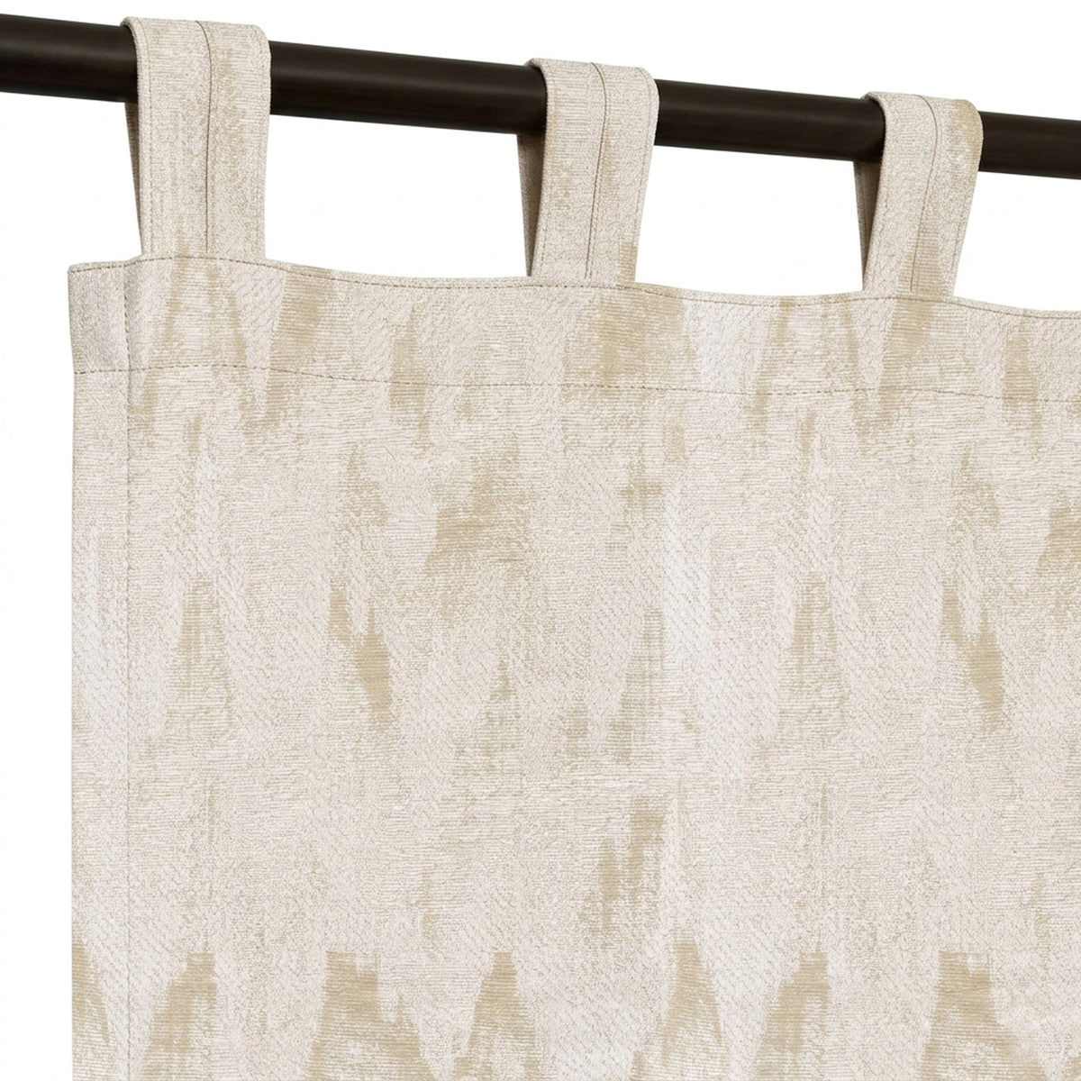 Icicles Latte Jacquard Curtain - view 5