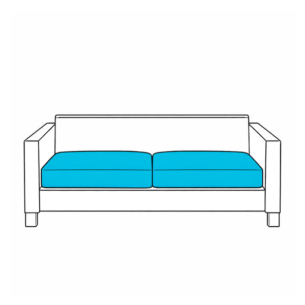 Custom Outdoor Loveseat Cushion