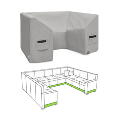 Custom U shaped Couch Covers - Style 1