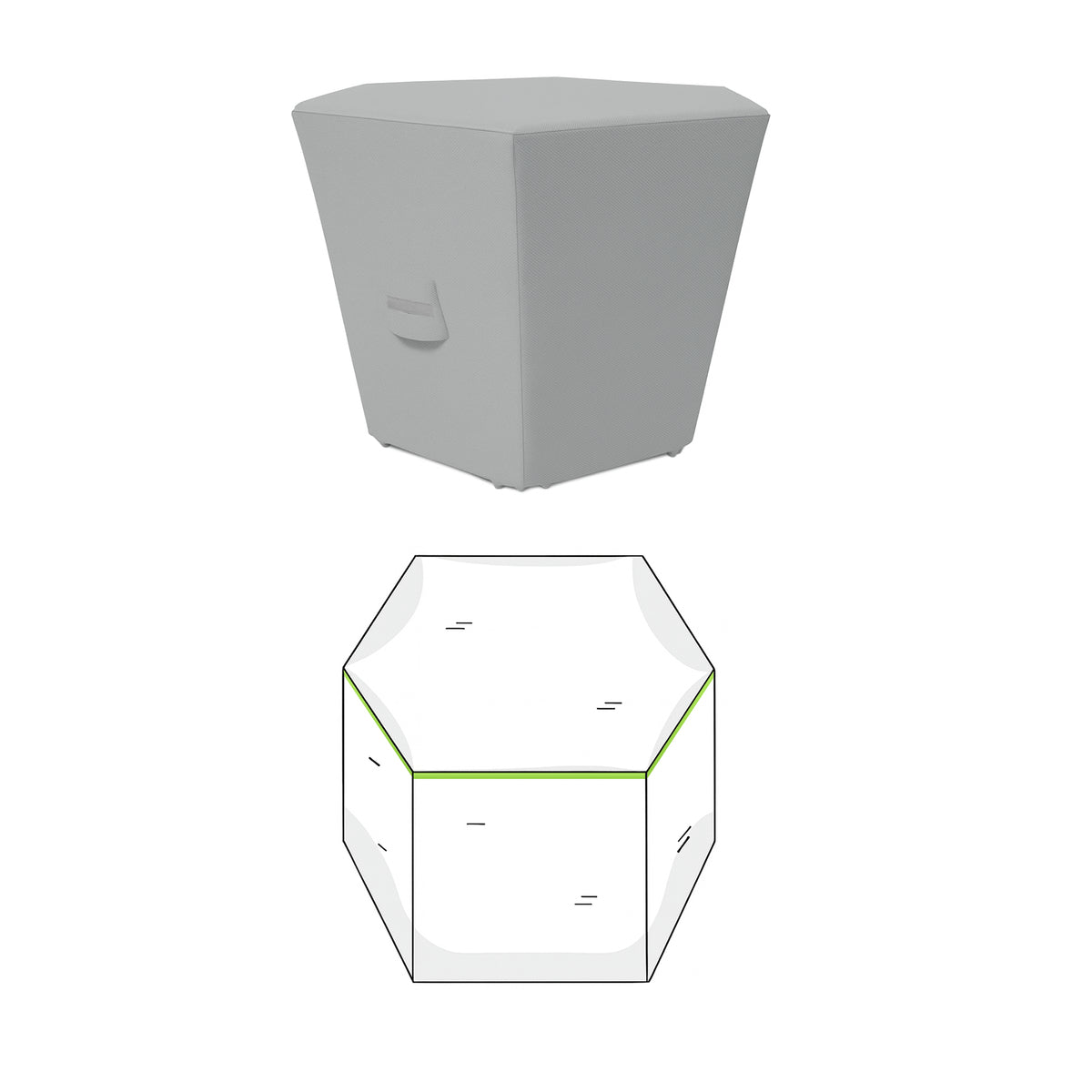 Custom Hexagonal Covers