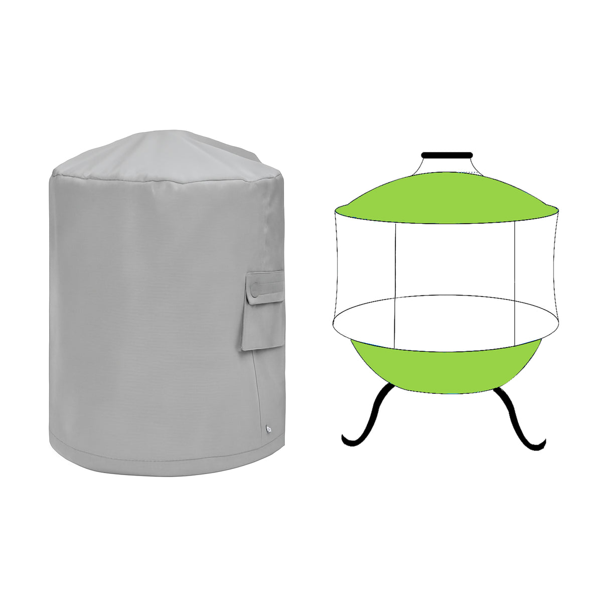 Custom Classic Chiminea Covers