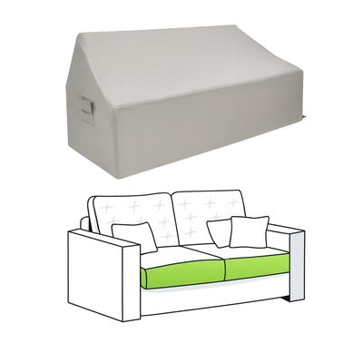 Custom Outdoor Couch and Loveseat Covers