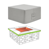 Custom Square Fire Pit Cover