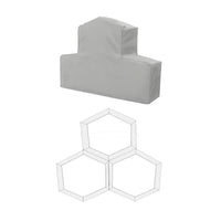 Custom Honeycomb Firewood Rack Cover