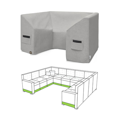 U shaped Couch Covers - Style 3