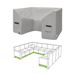 U shaped Couch Covers - Style 3