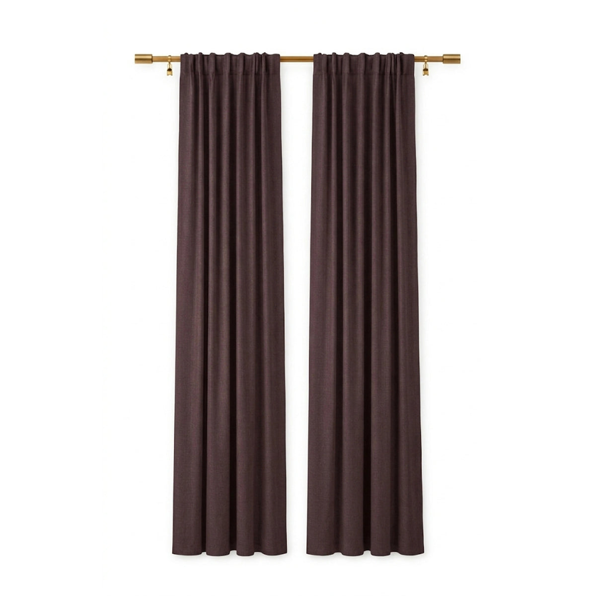 Mauve Luxury Plush Drape - view 2