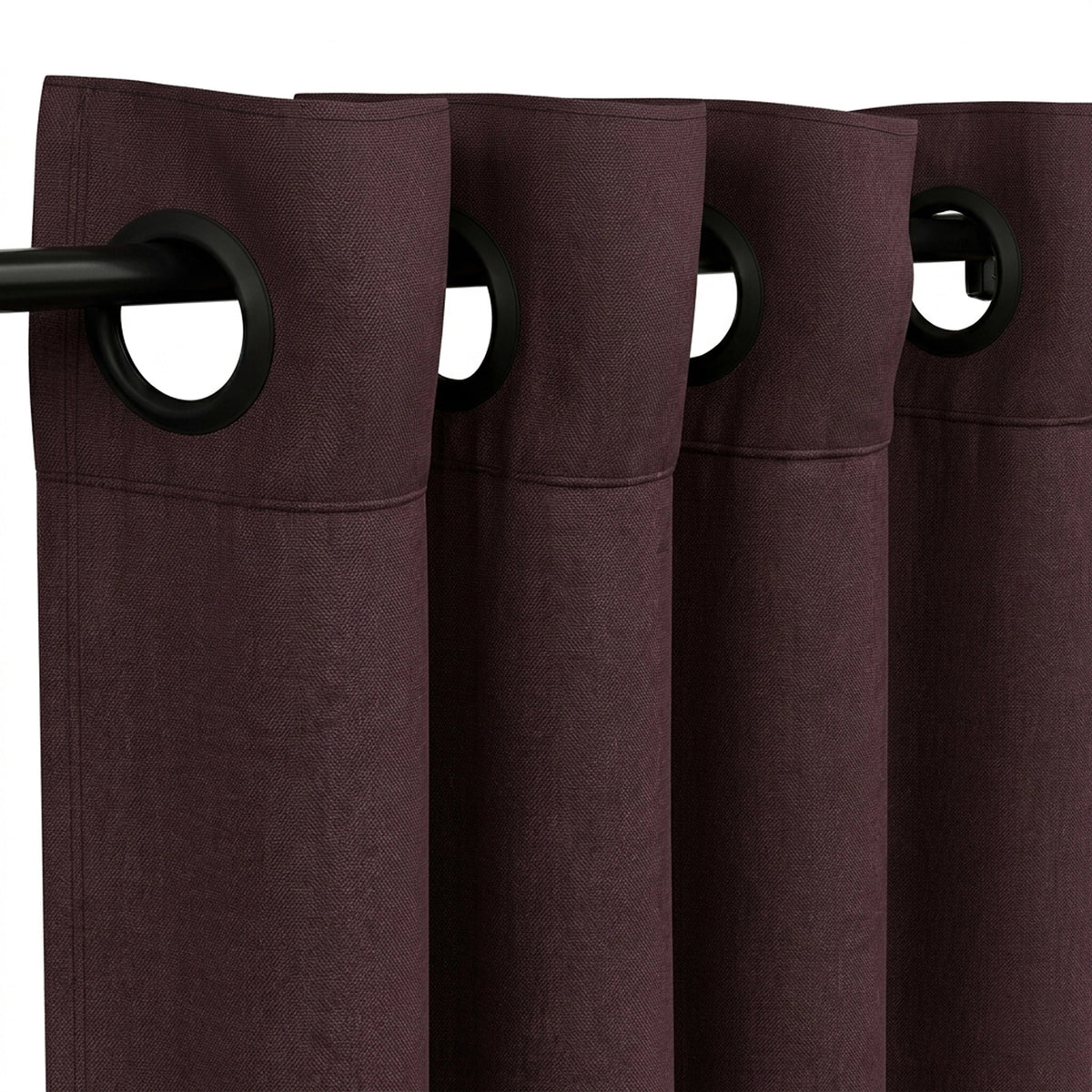 Mauve Luxury Plush Drape - view 4