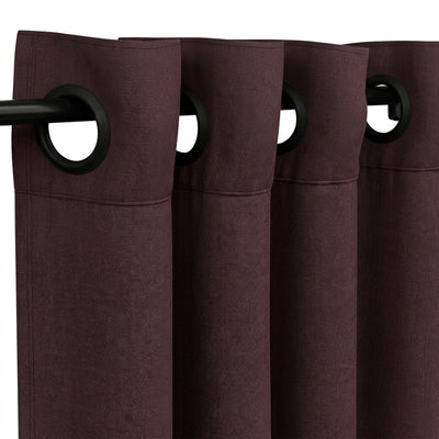 Mauve Luxury Plush Drape - alternate view