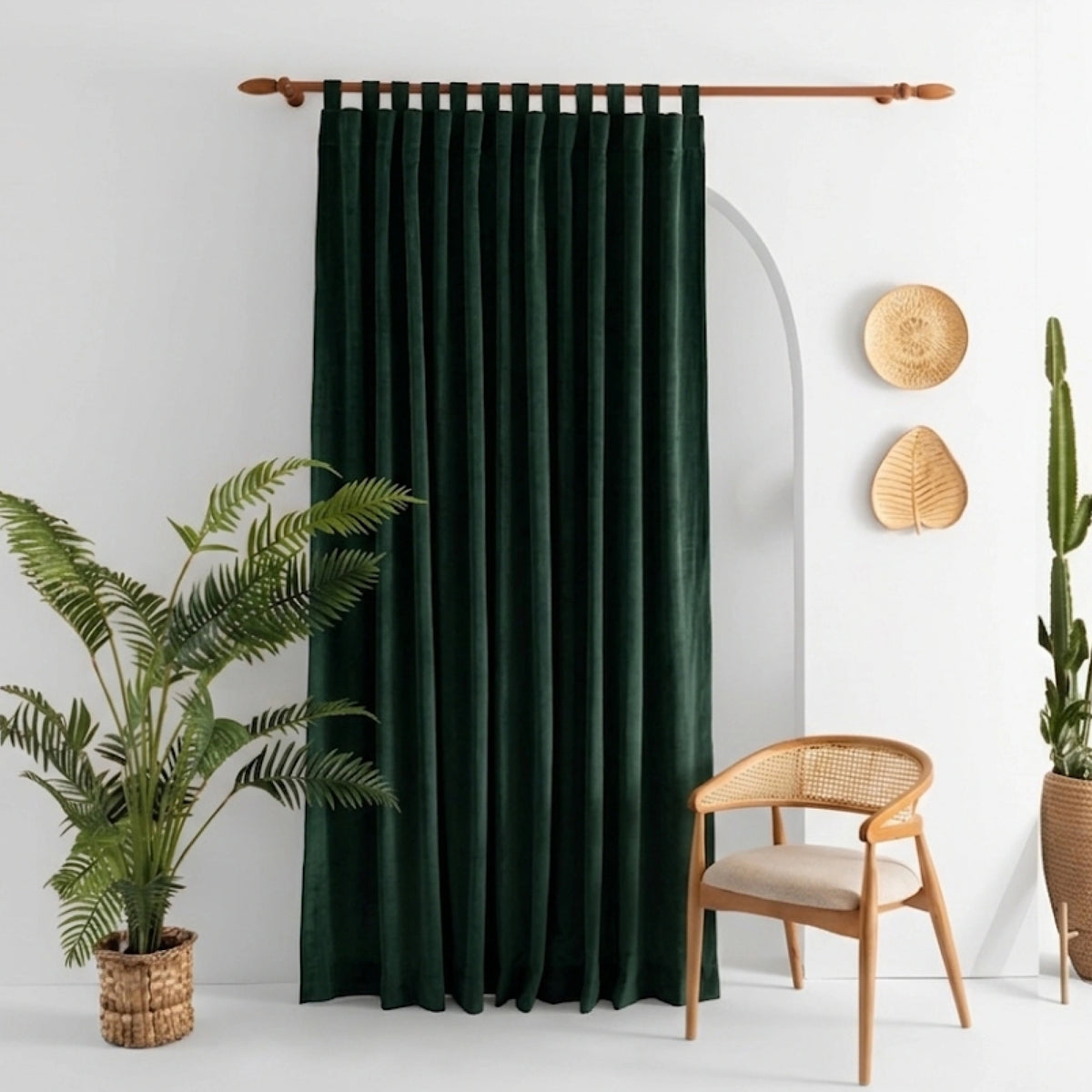 Mediterranean Luxury Plush Drape