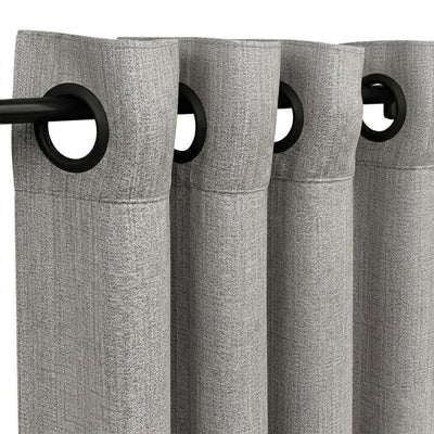Custom Metal Greenscape Sheer Curtain - alternate view