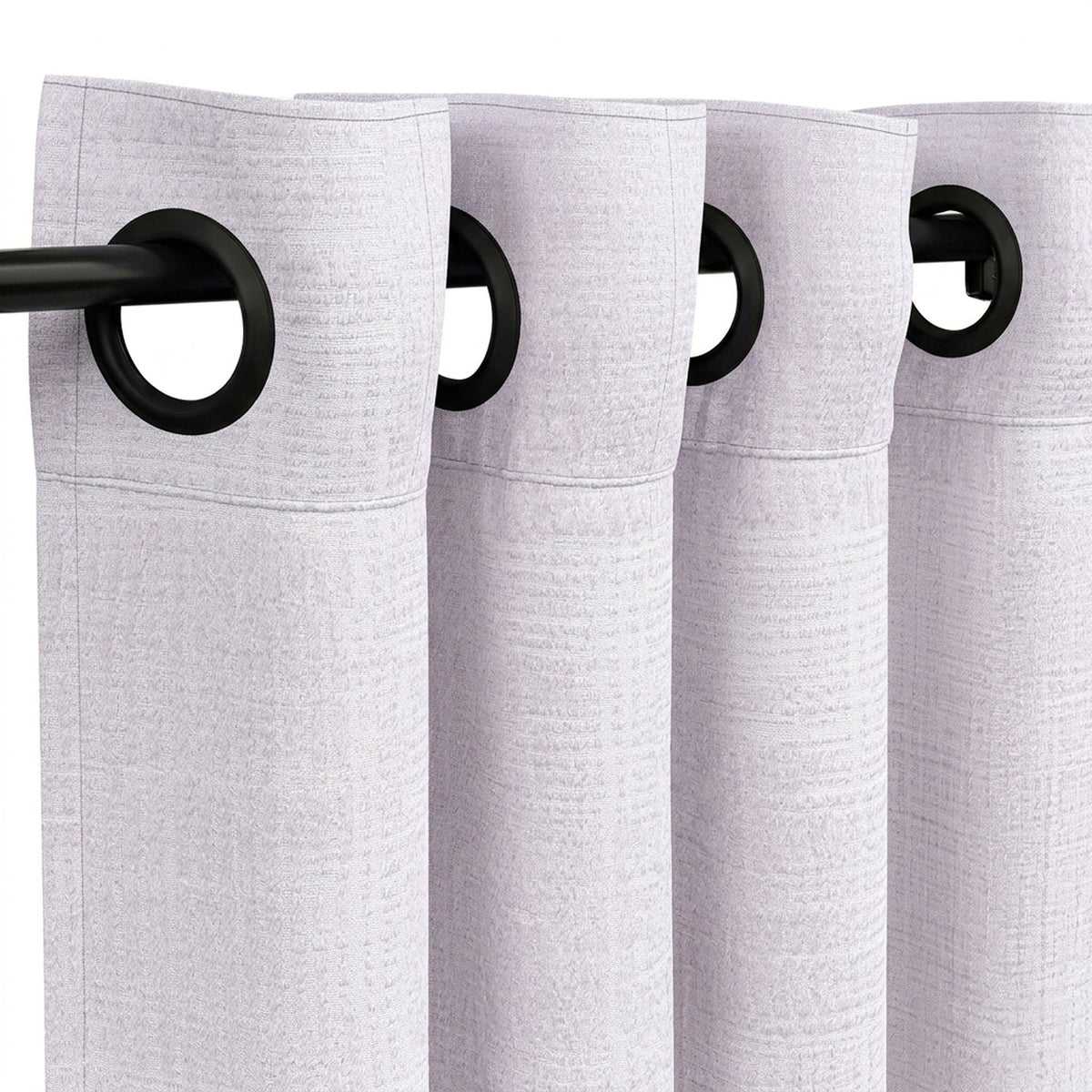 Pixel Mica Textured Curtain - view 2