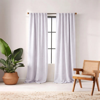Pixel Mica Textured Curtain - Primary image