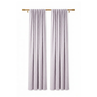 Tessellate Mica Textured Curtain - Secondary image