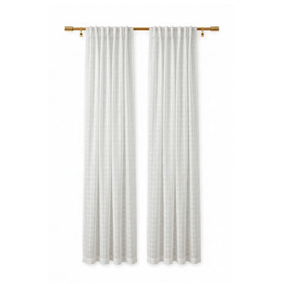 Moon Square Jacquard Sheer Curtain - Secondary image