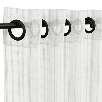 Moon Square Jacquard Sheer Curtain - alternate view