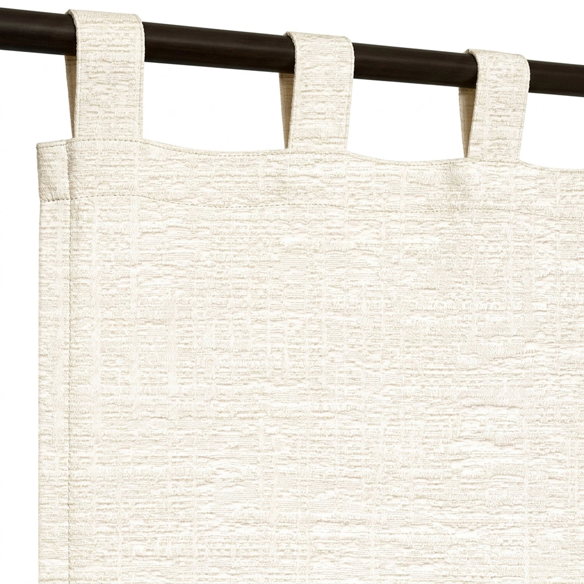 Graphic Moon Stone Weave Curtain - view 5