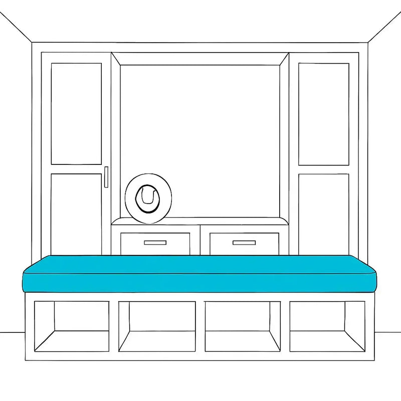Mudroom Bench Cushions / Pad - Hover Image