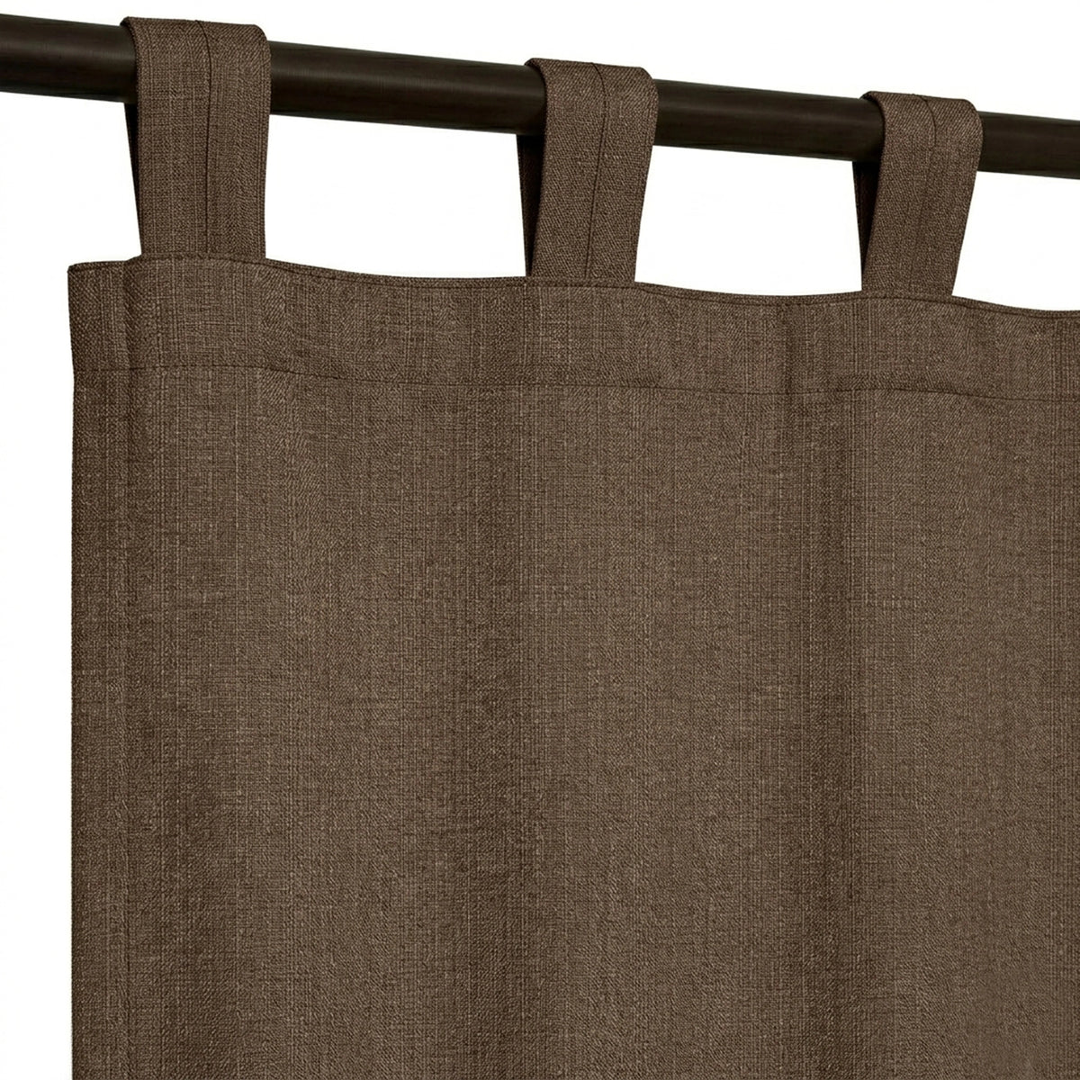 Mushroom Luxury Plush Drape - view 5
