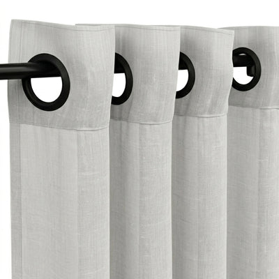 Custom Natural Classic Sheer Curtain - alternate view