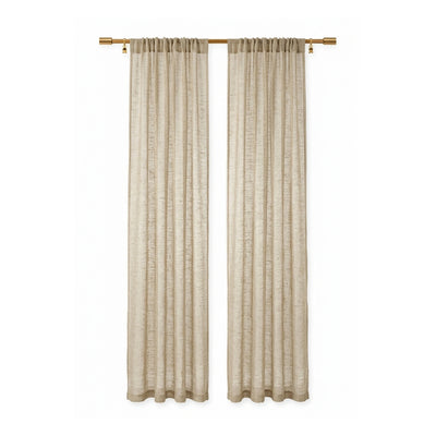 Custom Natural Softlight Curtain - Secondary image