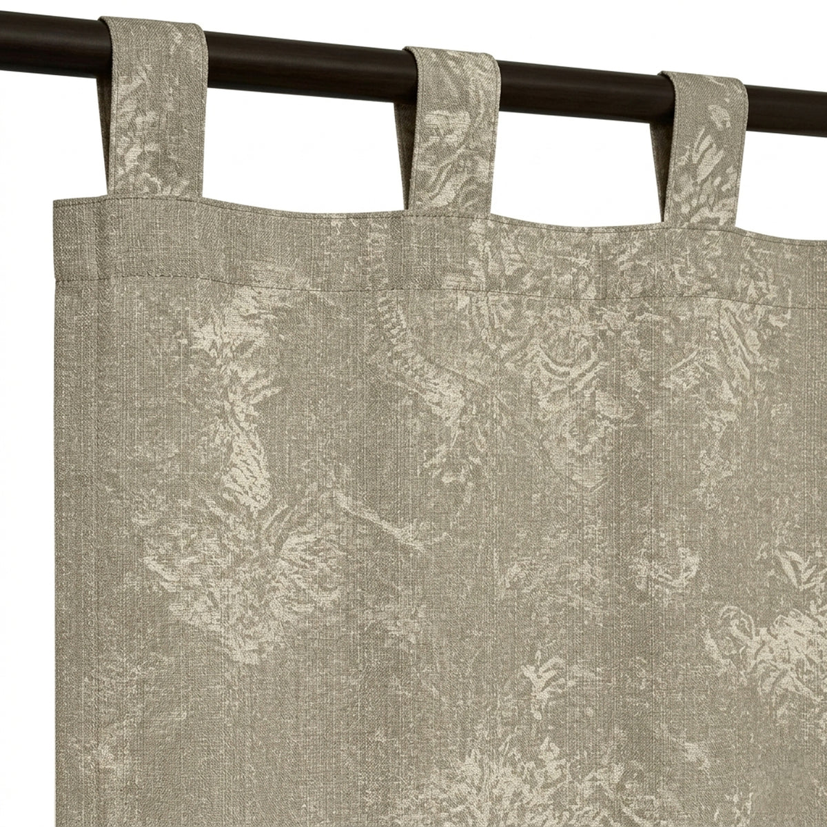 Oat Grandiose Cotton Blend Curtain - view 5