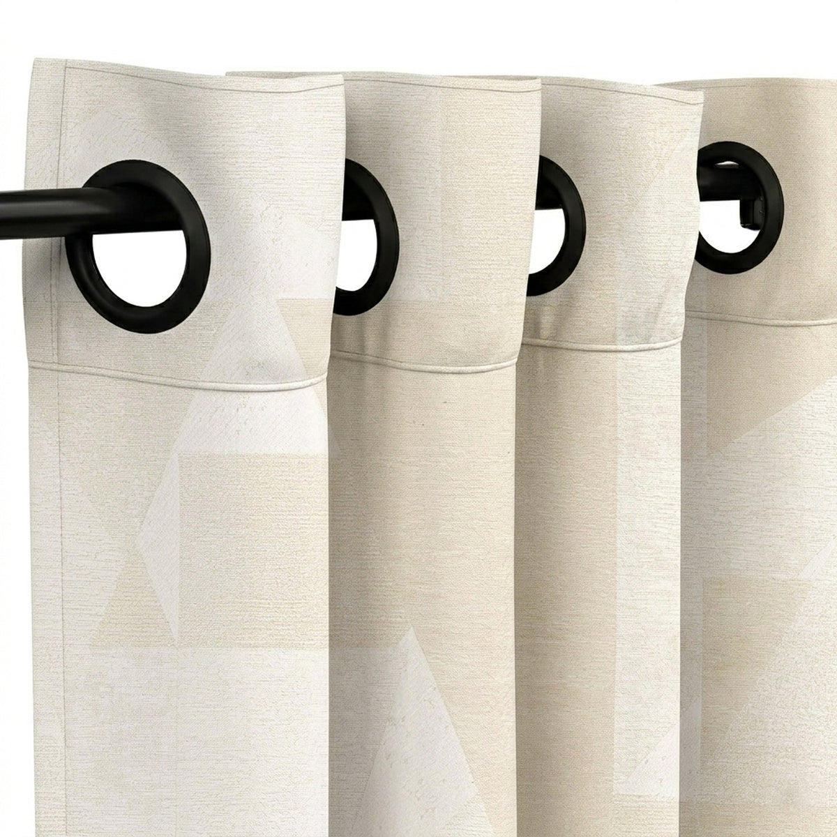 Oat Picasso Jacquard Curtain - view 4