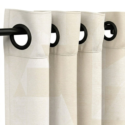 Oat Picasso Jacquard Curtain - alternate view