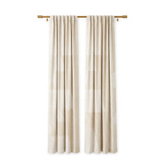 Oat Picasso Jacquard Curtain - alternate view
