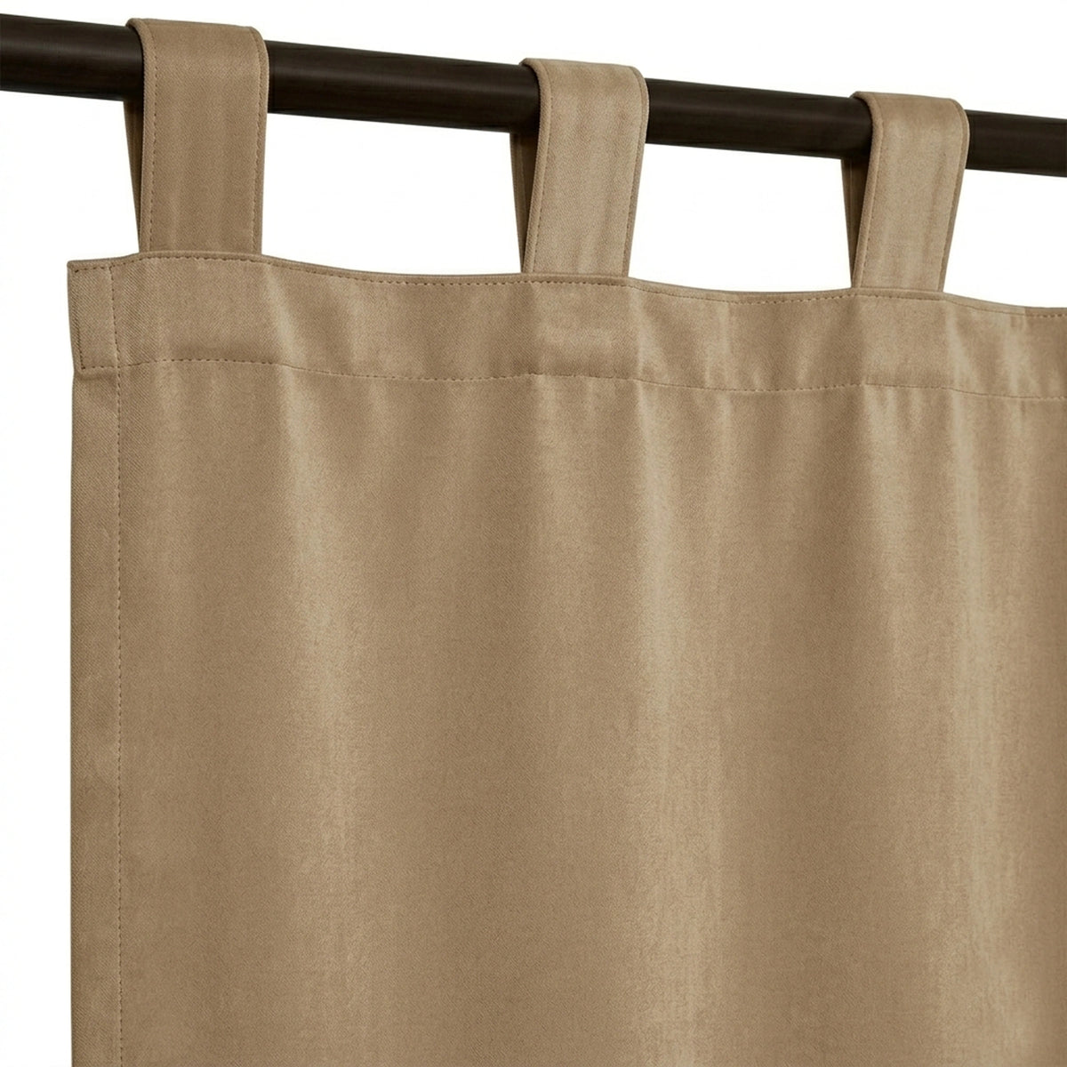 Oatmeal Luxury Plush Drape - view 5
